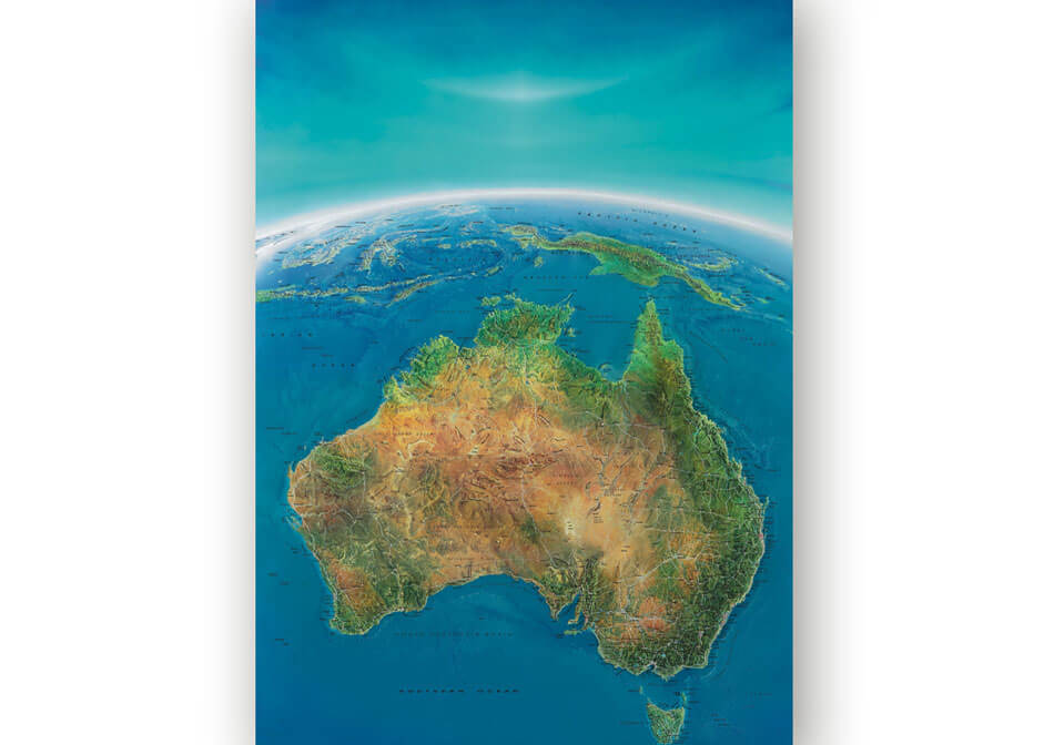 Kontinentalpanorama, Australien