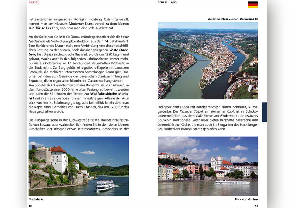 Reisebegleiter Donau Innenseite